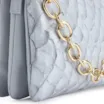 Bolsa Transversal Pirarucu Azul Claro - imagem 6