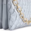 Bolsa Transversal Pirarucu Azul Claro - imagem 6