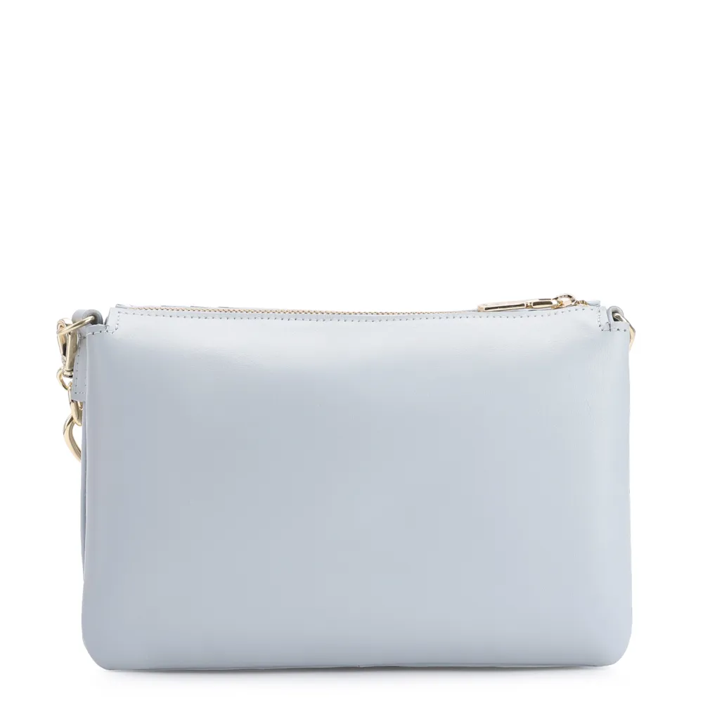 Bolsa Transversal Pirarucu Azul Claro - imagem 3
