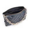 Bolsa Transversal Pirarucu Azul Escuro - imagem 4