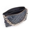 Bolsa Transversal Pirarucu Azul Escuro - imagem 4