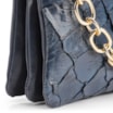 Bolsa Transversal Pirarucu Azul Escuro - imagem 5