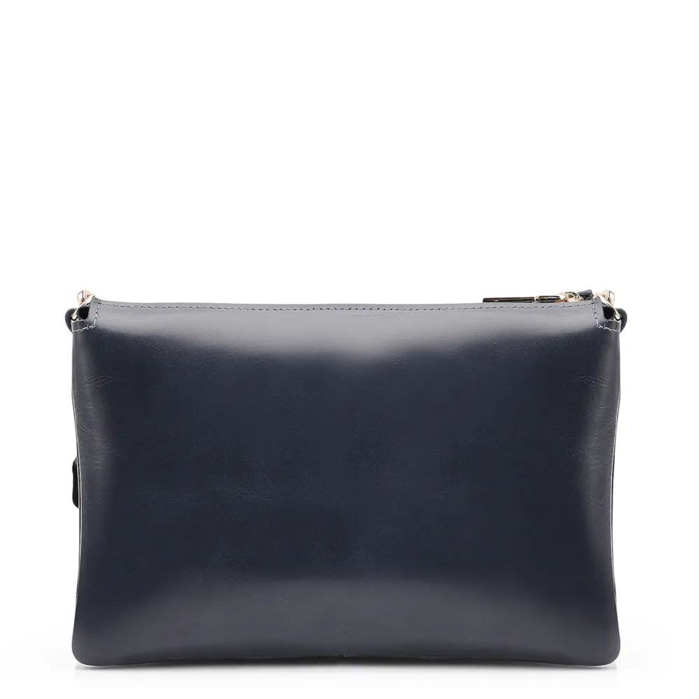 Bolsa Transversal Pirarucu Azul Escuro - imagem 3