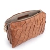 Bolsa Transversal Pirarucu Marrom Claro - imagem 4
