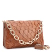 Bolsa Transversal Pirarucu Marrom Claro - imagem 2