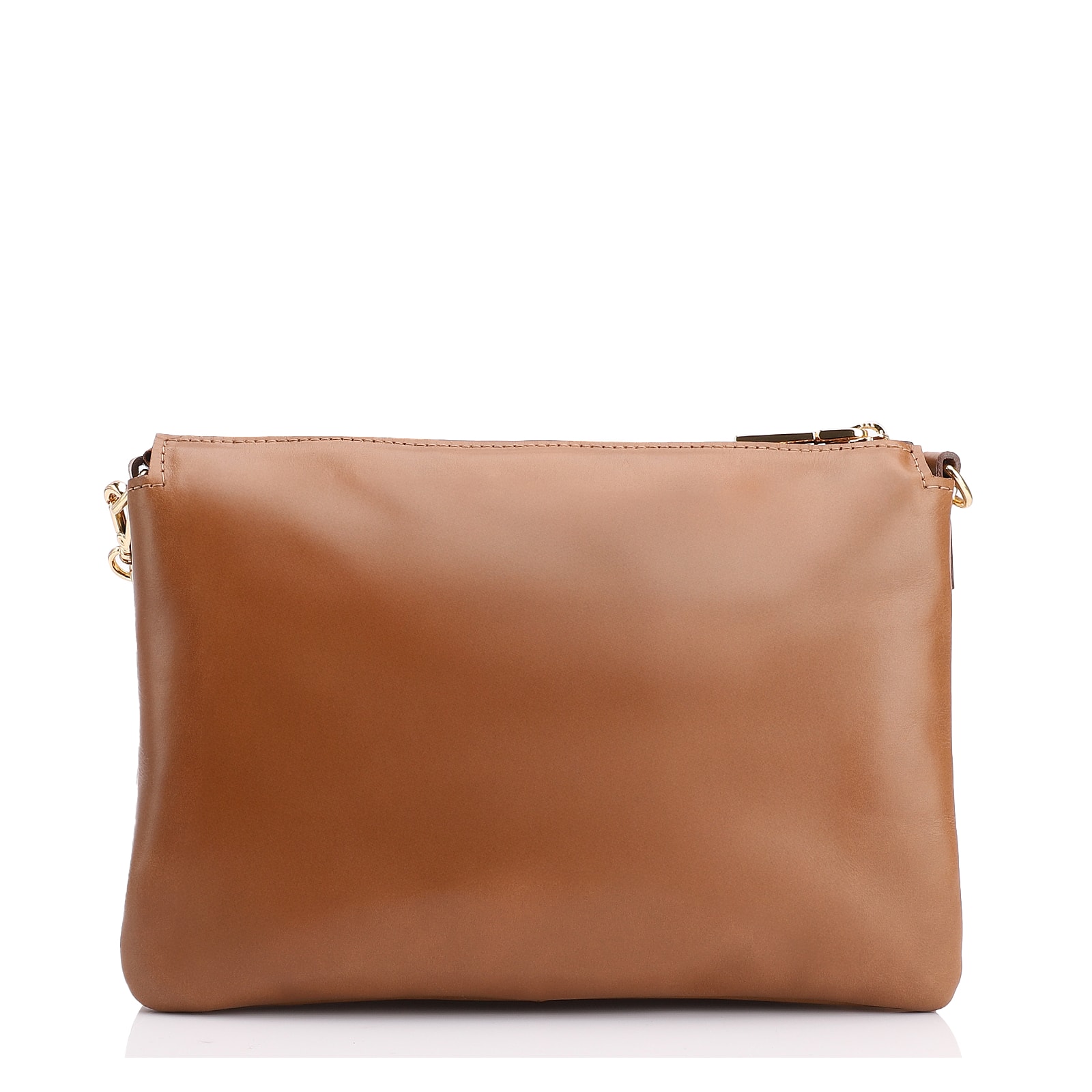 Bolsa Transversal Pirarucu Marrom Claro