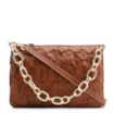 Bolsa Transversal Pirarucu Marrom Claro - imagem 1