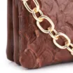 Bolsa Transversal Pirarucu Marrom Escuro - imagem 6