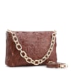 Bolsa Transversal Pirarucu Marrom Escuro - imagem 2