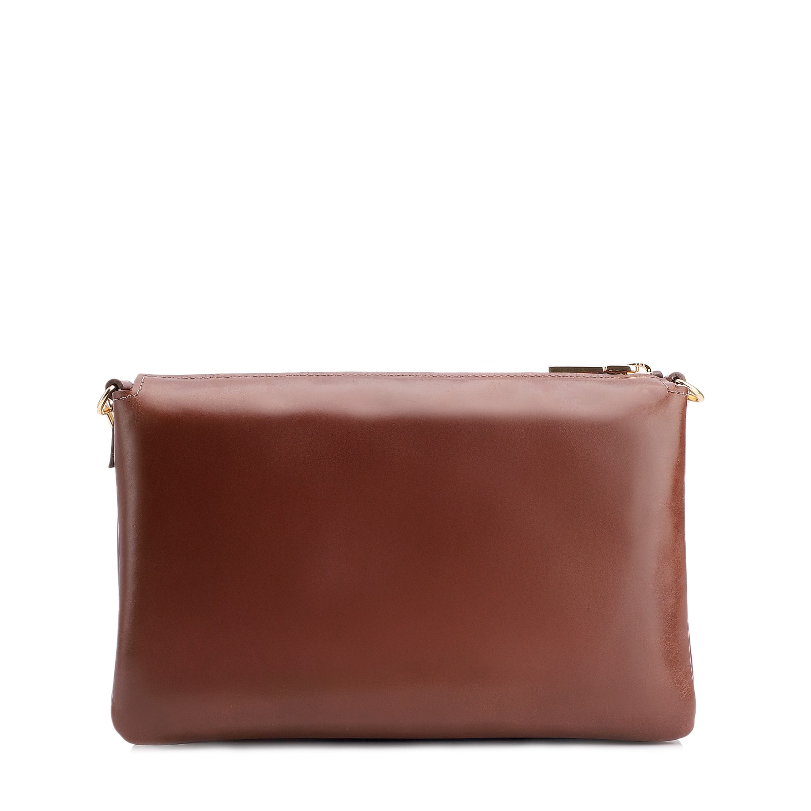 Bolsa Transversal Pirarucu Marrom Escuro