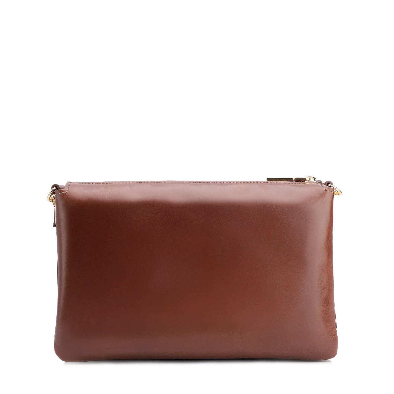 Bolsa Transversal Pirarucu Marrom Escuro