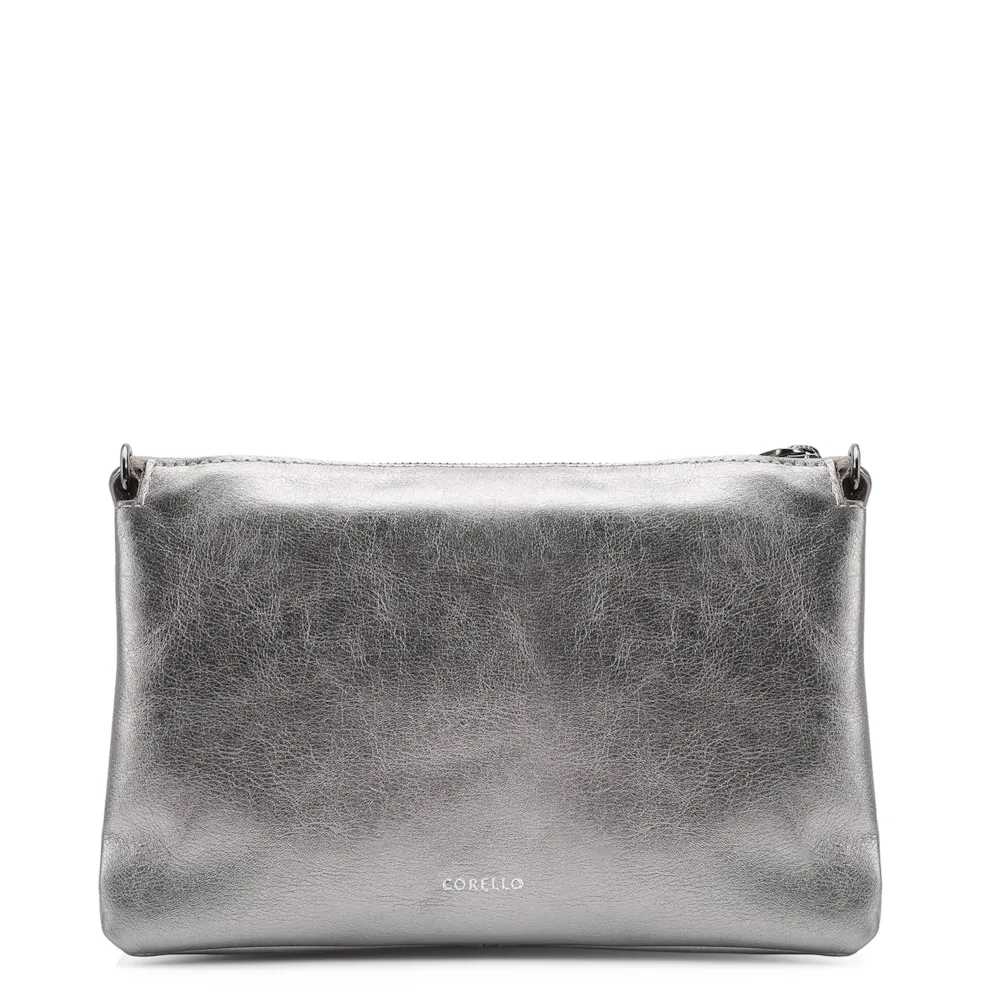 Bolsa Transversal Pirarucu Prata - imagem 3