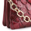 Bolsa Transversal Pirarucu Vermelho Cereja - imagem 6