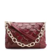 Bolsa Transversal Pirarucu Vermelho Cereja - imagem 1