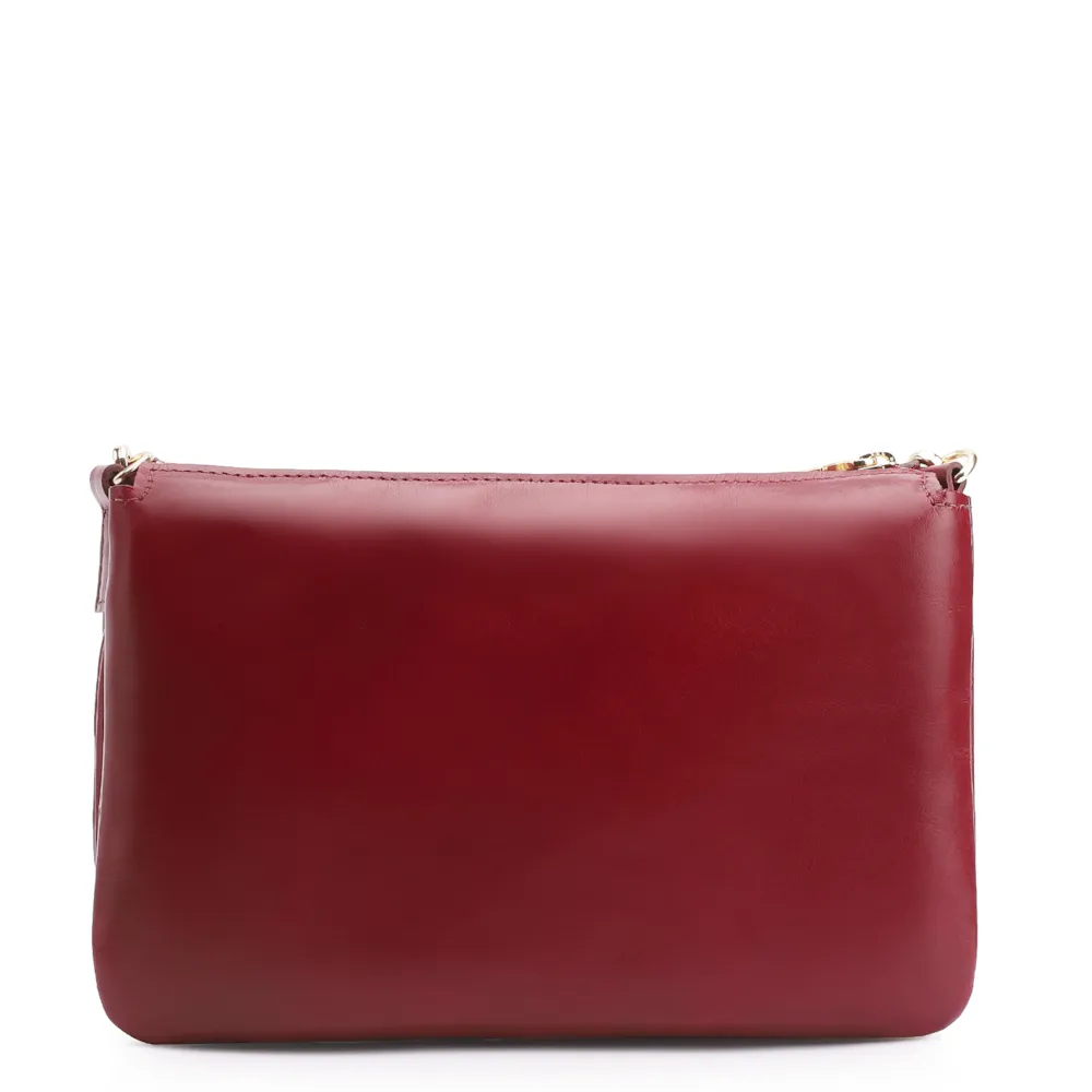 Bolsa Transversal Pirarucu Vermelho Cereja - imagem 3