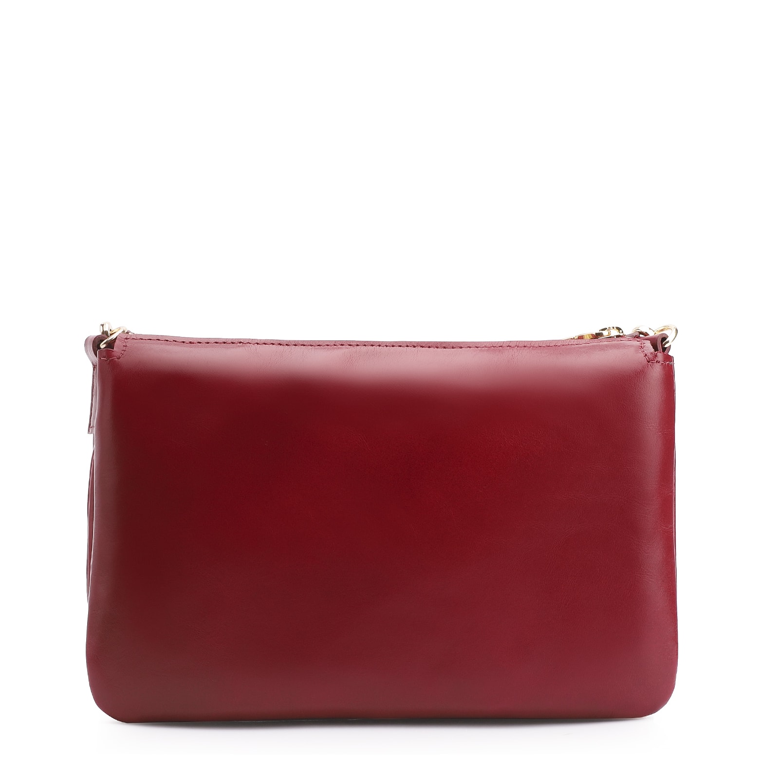 Bolsa Transversal Pirarucu Vermelho Cereja