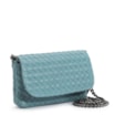 Bolsa Transversal Tressê Couro Azul - imagem 2