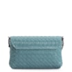 Bolsa Transversal Tressê Couro Azul - imagem 3
