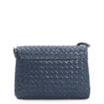 Bolsa Transversal Tressê Couro Azul - imagem 3