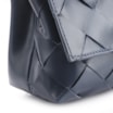 Bolsa Transversal Tressê Couro Azul - imagem 5