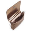 Bolsa Transversal Tressê Couro Bronze - imagem 5