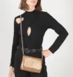 Bolsa Transversal Tressê Couro Bronze - imagem 2