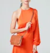 Bolsa Transversal Tressê Couro Caramelo - imagem 2