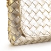 Bolsa Transversal Tressê Couro Dourado - imagem 6
