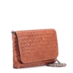 Bolsa Transversal Tressê Couro Marrom - imagem 2