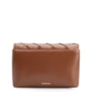 Bolsa Transversal Tressê Couro Marrom - imagem 3