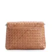 Bolsa Transversal Tressê Couro Marrom - imagem 3