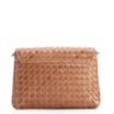 Bolsa Transversal Tressê Couro Marrom - imagem 3