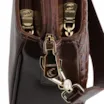 Bolsa Transversal Tressê Couro Marrom - imagem 6