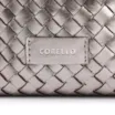 Bolsa Transversal Tressê Couro Metal Prata - imagem 6