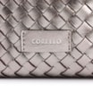 Bolsa Transversal Tressê Couro Metal Prata - imagem 6