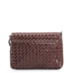 Bolsa Transversal Tressê Couro Mogno - imagem 3