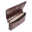 Bolsa Transversal Tressê Couro Mogno - imagem 4