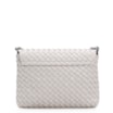 Bolsa Transversal Tressê Couro Off White - imagem 4