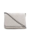Bolsa Transversal Tressê Couro Off White - imagem 1