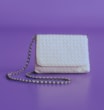 Bolsa Transversal Tressê Couro Off White - imagem 2