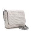 Bolsa Transversal Tressê Couro Off White - imagem 3