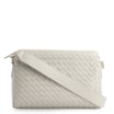 Bolsa Transversal Tressê Couro Off White - imagem 1