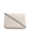 Bolsa Transversal Tressê Couro Off White - imagem 1