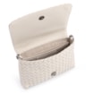 Bolsa Transversal Tressê Couro Off White - imagem 4