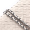 Bolsa Transversal Tressê Couro Off White - imagem 5