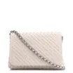 Bolsa Transversal Tressê Couro Off White - imagem 1