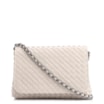 Bolsa Transversal Tressê Couro Off White - imagem 1