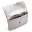 Bolsa Transversal Tressê Couro Prata - imagem 4