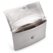 Bolsa Transversal Tressê Couro Prata - imagem 4