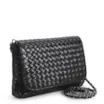 Bolsa Transversal Tressê Couro Preto - imagem 3